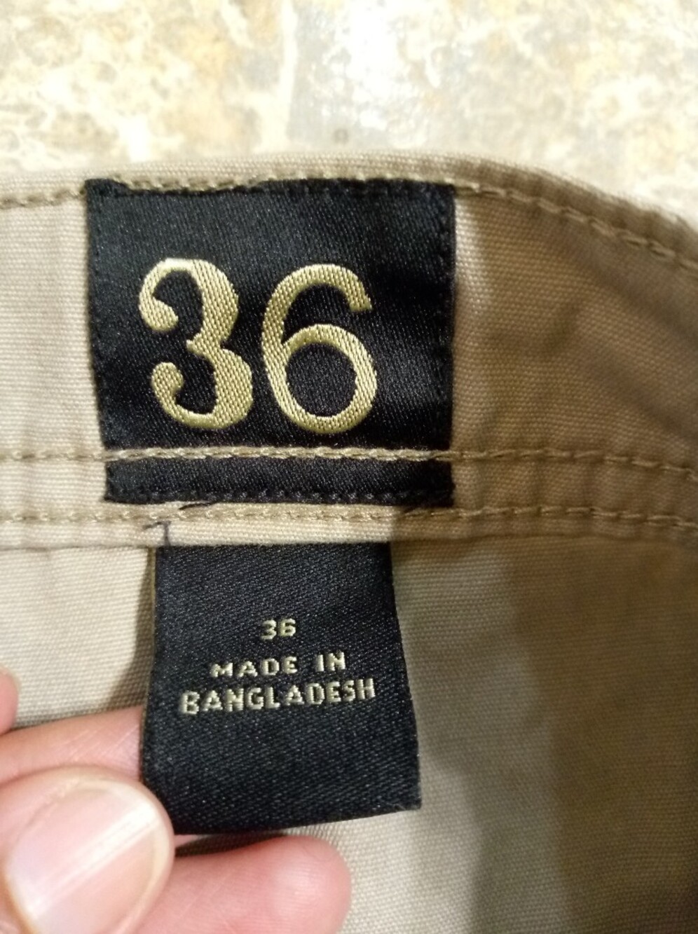 RedHead Men's Tan Elastic-Waist Cargo Shorts - Picture 6 of 6